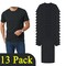 Gildan Men's Black Softstyle T-Shirt Ideal for Crafts, DIY Cotton Multi-Pack Choices Shirt